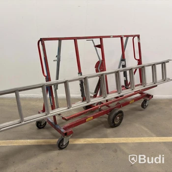 Skivvagn Starke Arvid 10400 inkl. utskjutsstege Wibe ladders, WUS D60 CF