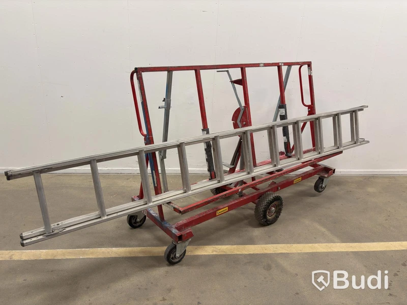 Skivvagn Starke Arvid 10400 inkl. utskjutsstege Wibe ladders, WUS D60 CF