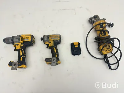 Borrskruvdragare, Slagskruvdragare och vinkelslip DeWalt