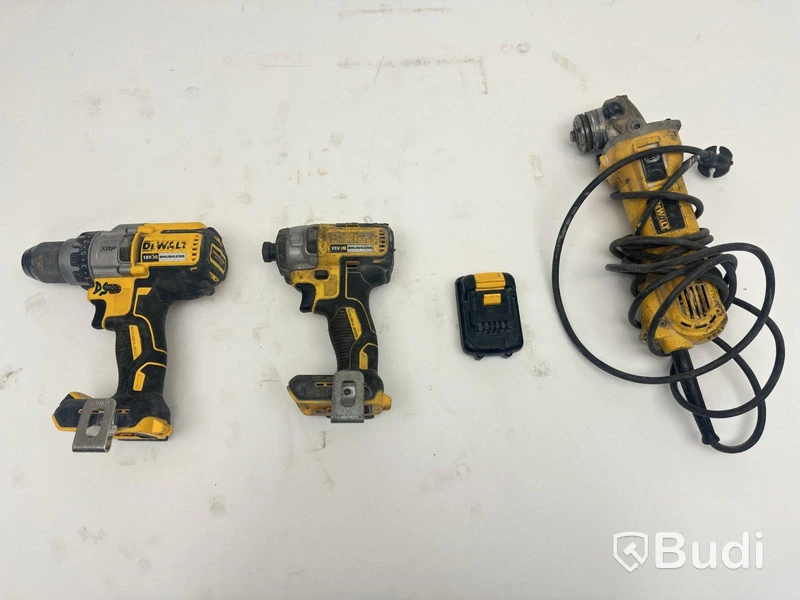 Borrskruvdragare, Slagskruvdragare och vinkelslip DeWalt