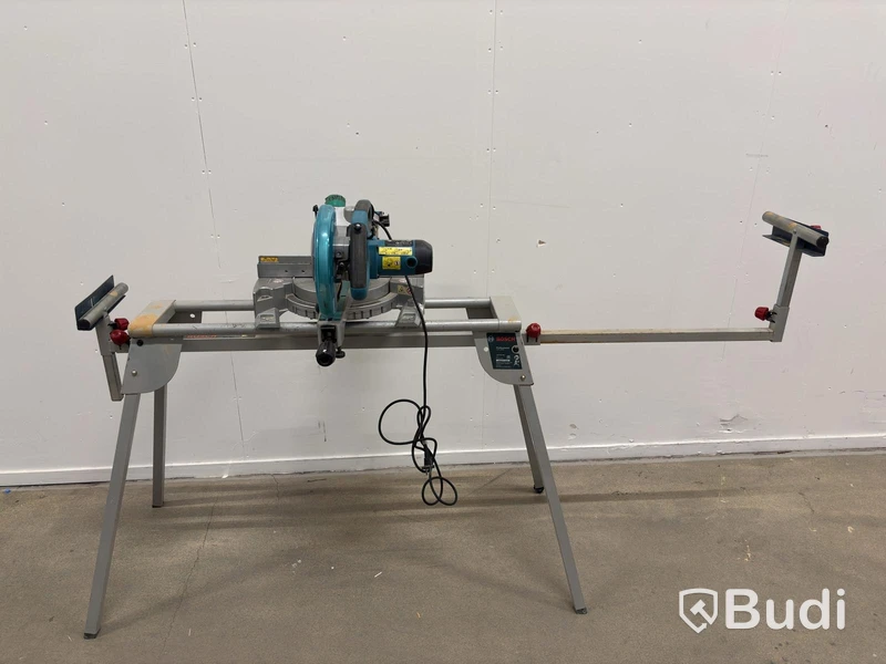 Makita LS0815FL Mitre Saw incl. Bosch GTA 2600 stand with side supports