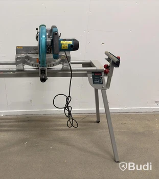 Kap- och geringssåg Makita, LS0815FL inkl. stativ med sidostöd Bosch, GTA 2600