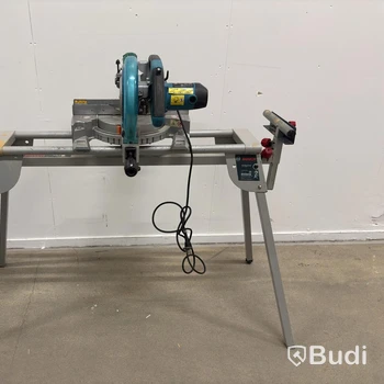 Kap- och geringssåg Makita, LS0815FL inkl. stativ med sidostöd Bosch, GTA 2600