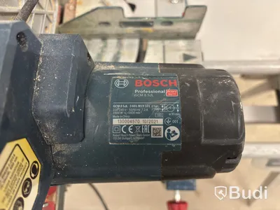 Bosch mitre saw, GCM 8 SJL incl. Bosch GTA 2600 stand