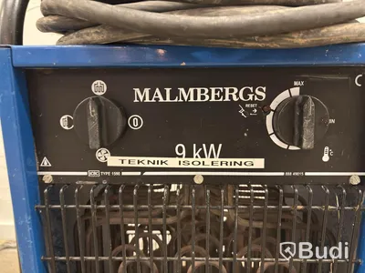 Malmbergs Fan Heater, 9 kW