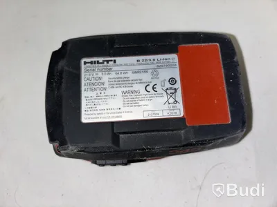 Hilti SD 5000-A22 cordless screwdriver, with batteries and charger