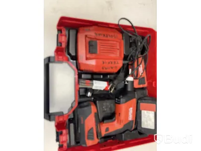 Hilti SD 5000-A22 cordless screwdriver, with batteries and charger