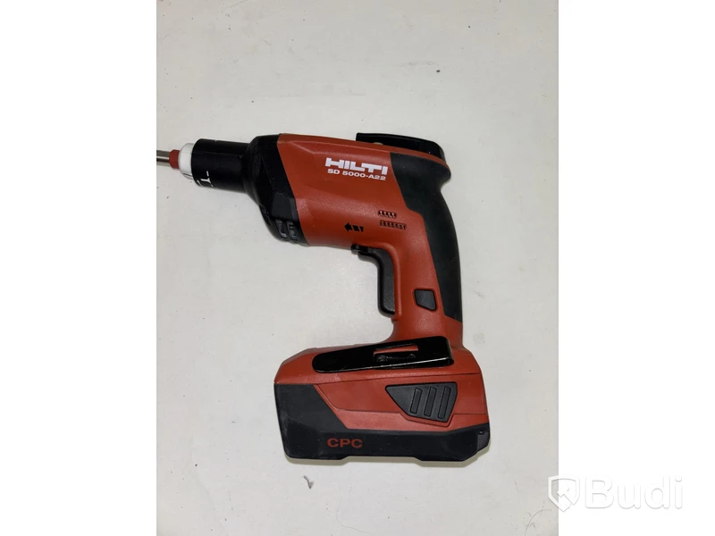Hilti SD 5000-A22 cordless screwdriver, with batteries and charger