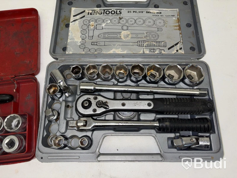 Bahco and Teng Tools socket wrench sets