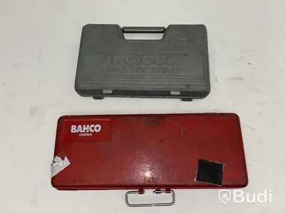 Bahco and Teng Tools socket wrench sets