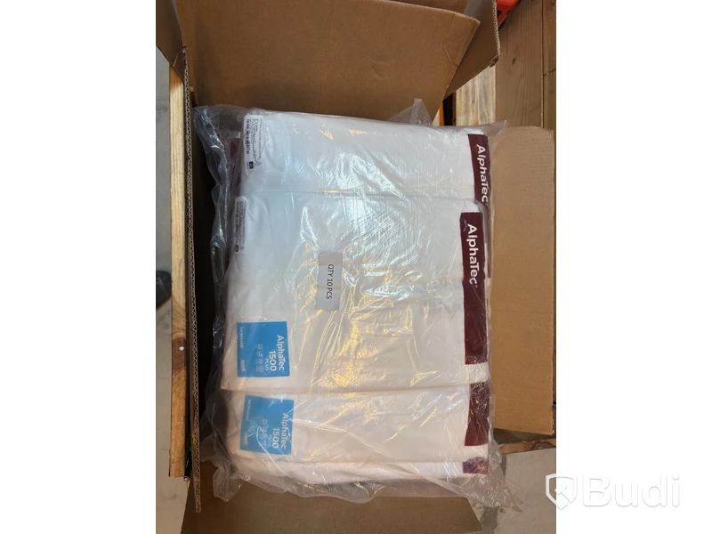 60 st. Engångsoverall Microgard, AlphaTec 1500 Plus Vit