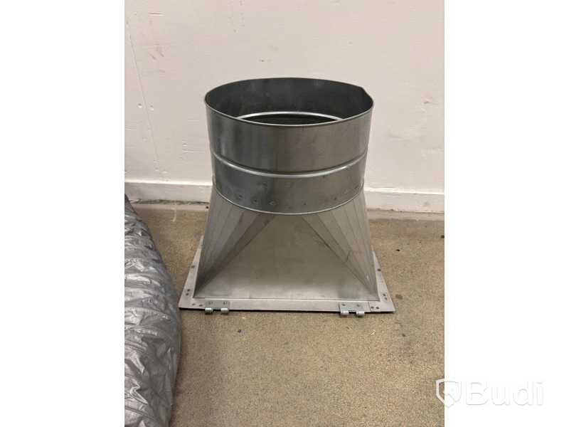 Ventilation hose, with adapter