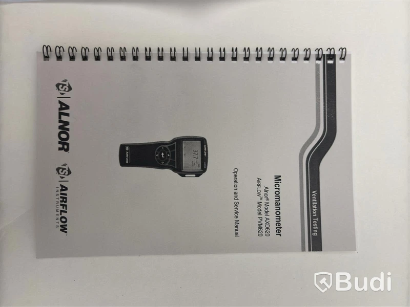 Airflow PVM620 Micromanometer