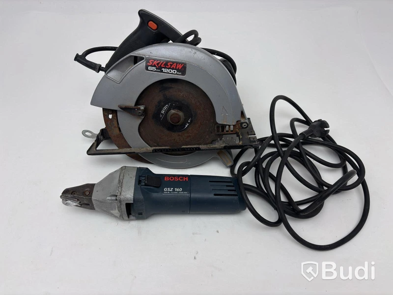 Bosch Sheet Metal Shears and Skilsaw Circular Saw