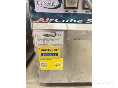 2 Dustcontrol DC Air Cube air purifiers