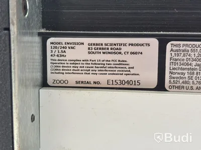 Skärplotter Gerber Envision