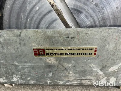Rörgängmaskin Rothenberger, parti med 3 delar