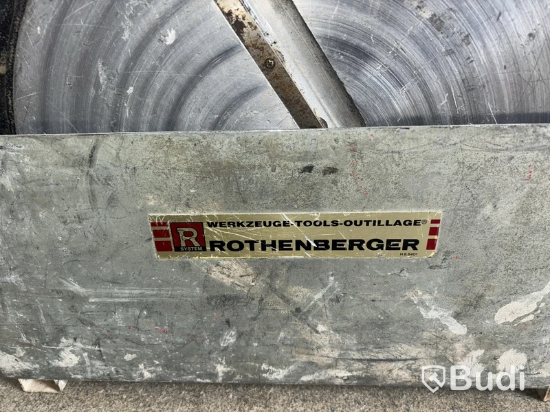 Rörgängmaskin Rothenberger, parti med 3 delar
