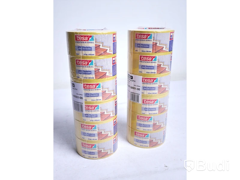 Byggtejp - TESA PLASTERING TAPE PVC 50MMX33M