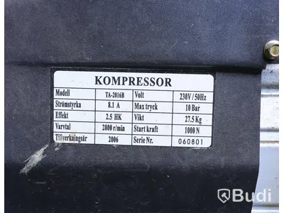 Kompressor och skarvsladd - 4USE samt sladd från Amiga
