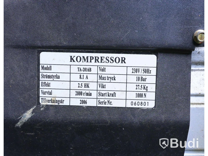 Kompressor och skarvsladd - 4USE samt sladd från Amiga