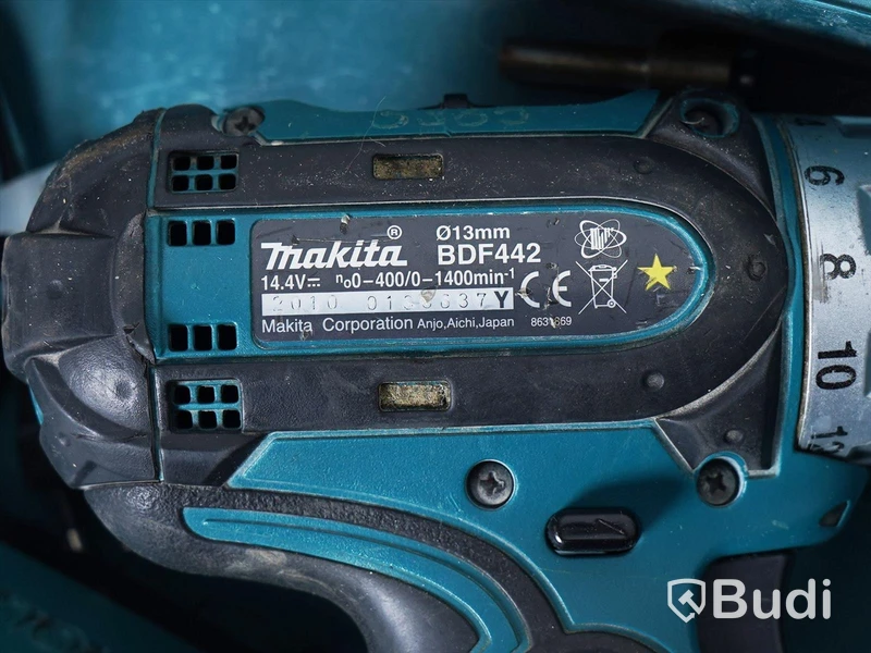 Borrskruvdragare - Makita BDF442, OBS! batteri saknas
