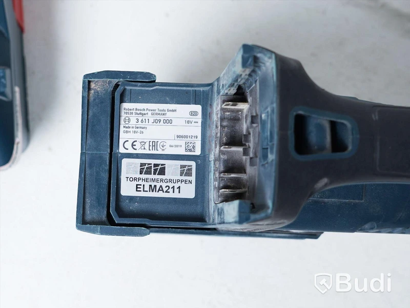 Borrhammare och dammutsug - Bosch GBH 18V-26, OBS! säljs utan batteri