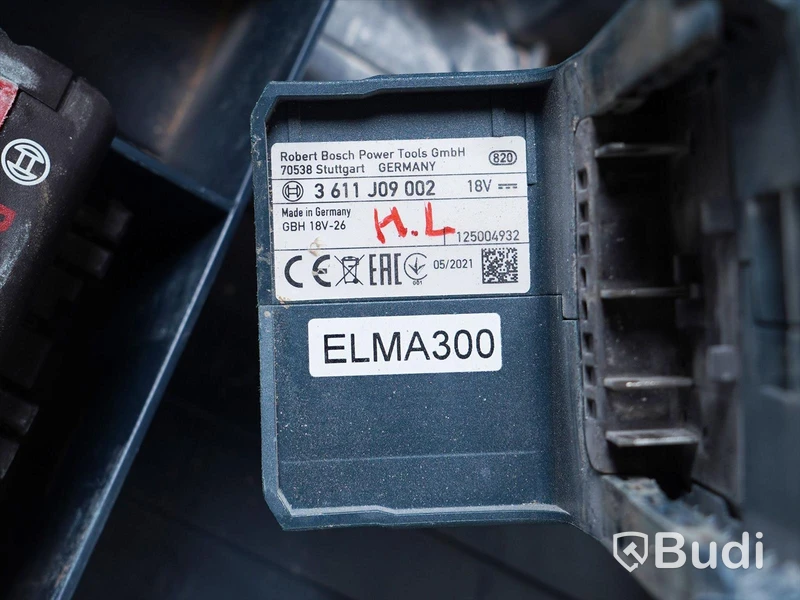 Borrhammare och dammutsug - Bosch GBH 18V-26