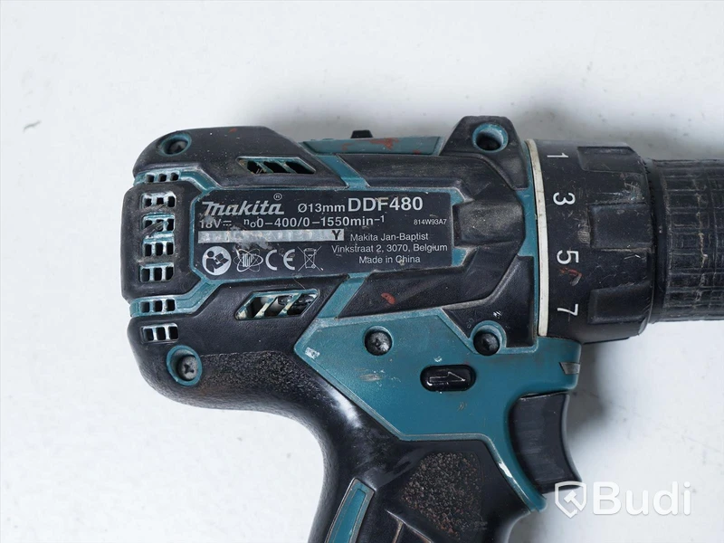 Skruvdragare - Makita DDF480, OBS! batteri saknas
