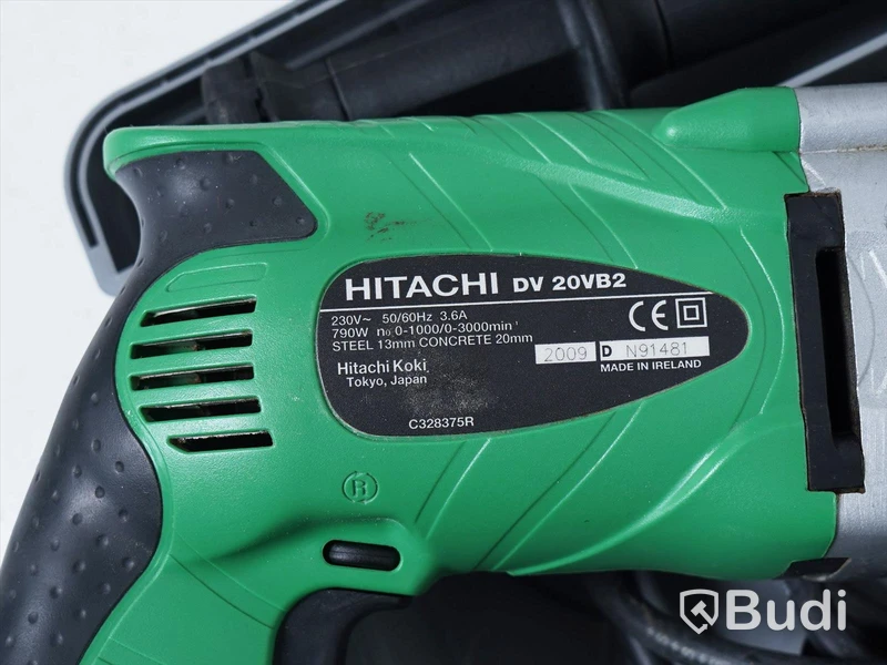 Slagborrmaskin - Hitachi DV 20VB2, OBS! lådan skadad, se bilder