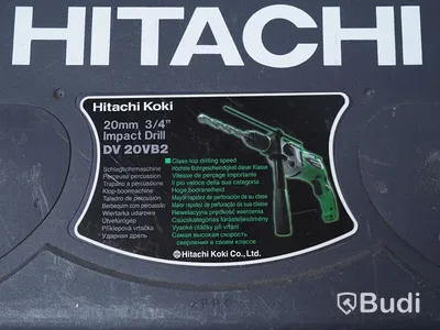 Slagborrmaskin - Hitachi DV 20VB2, OBS! lådan skadad, se bilder