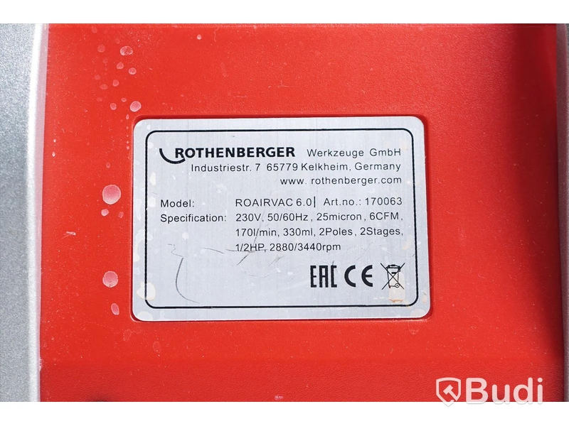 Vakuumpump - Rothenberger ROAIRVAC 6.0