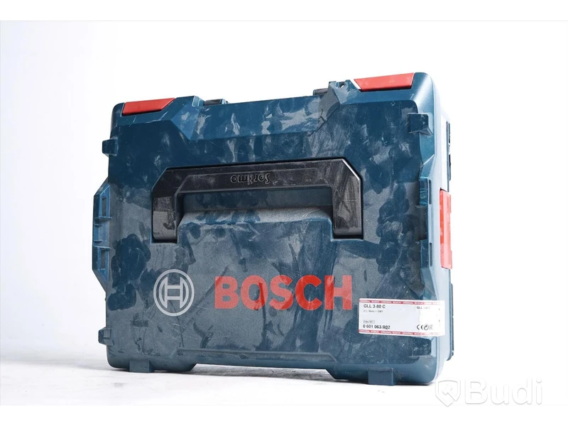 Verktygslåda med diverse Bosch tillbehör