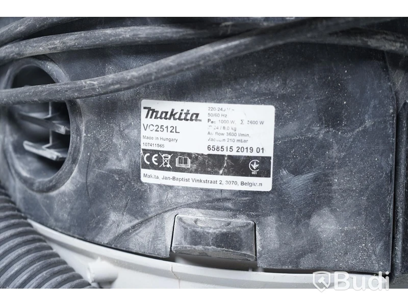 Grovdammsugare Makita VC2512L.