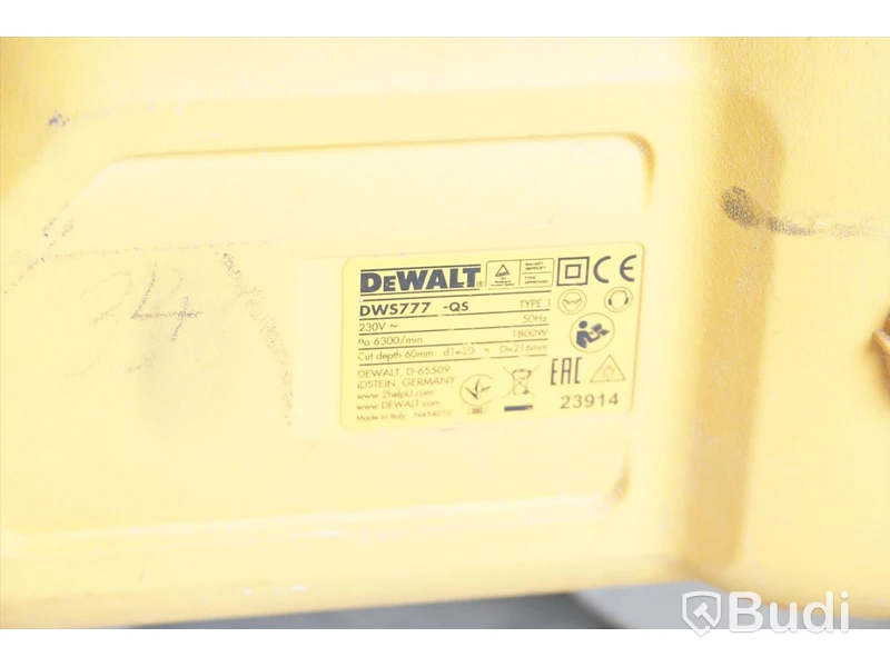 Kap- och Gersåg Dewalt DWS777-Qs