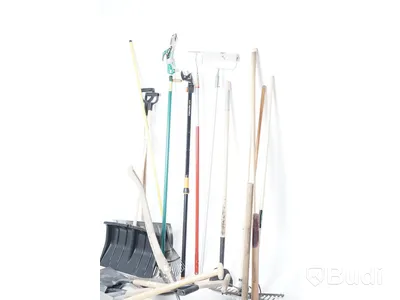 Grästrimmer & trädgårdsverktyg, jordspade, kratta, räfsa, sekatör