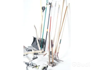 Grästrimmer & trädgårdsverktyg, jordspade, kratta, räfsa, sekatör