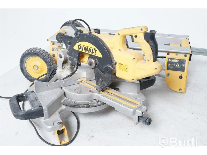 Kap- och gersåg Dewalt DWS774-QS inkl. Arbetsbänk DE7400