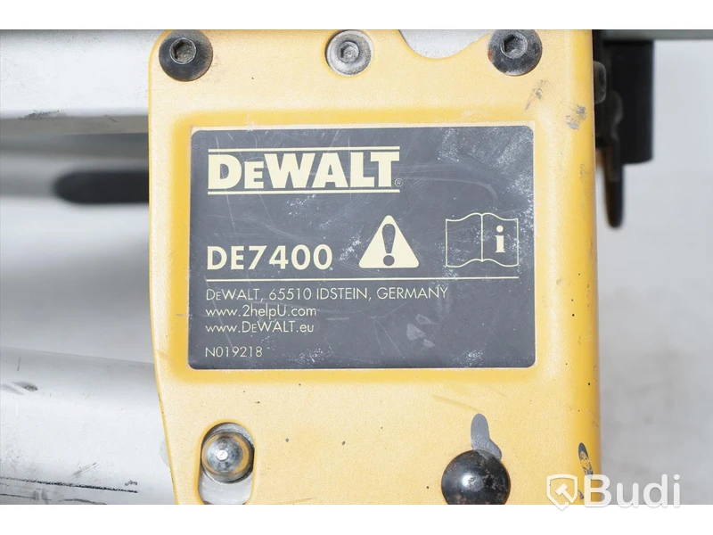 Kap- och gersåg Dewalt DWS774-QS inkl. Arbetsbänk DE7400