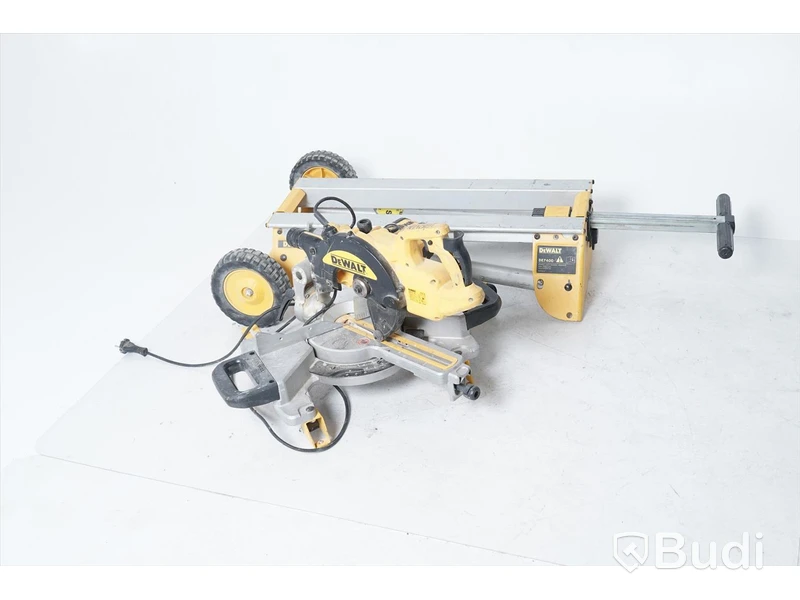 Kap- och gersåg Dewalt DWS774-QS inkl. Arbetsbänk DE7400