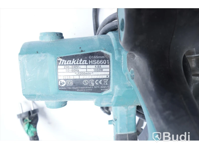 Cirkelsåg HS6601, Makita, Funktionstestad.