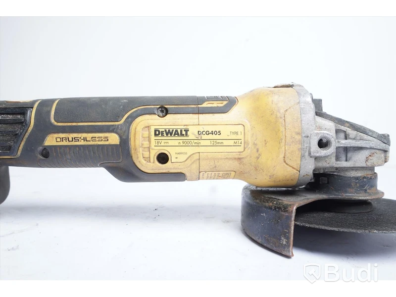 Vinkelslip – DeWalt DCG405, Funktionstestad