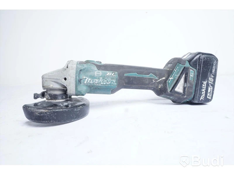 Vinkelslip Makita DGA506, Funktionstestad inkl. laddare och batteri