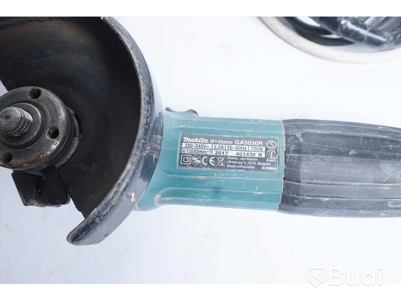 Vinkelslip GA5030R Makita, funktionstestad.