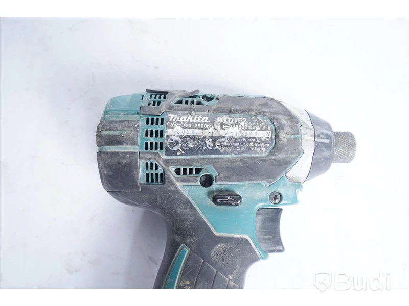 2 st. Slagskruvdragare Makita DTD152Z, Funktionstestad.