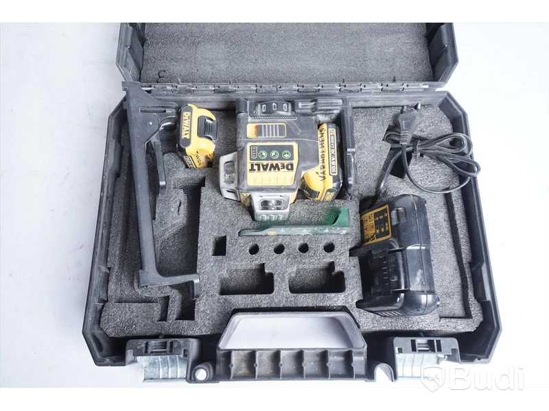 Korslaser DeWalt DCE089G, Funktionstestad.