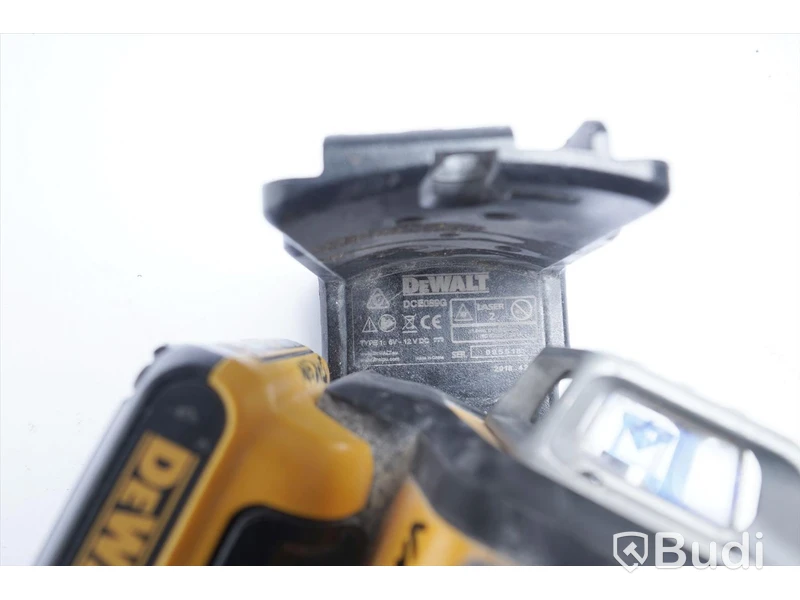 Korslaser DeWalt DCE089G, Funktionstestad.