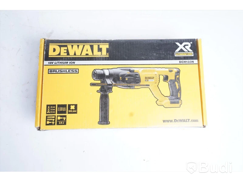 Borrhammare DeWalt DCH133N, Funktionstestad.