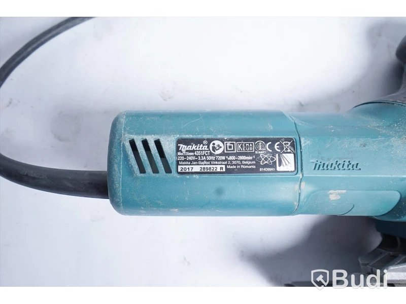 Sticksåg 4351FCT, Makita, Funktionstestad.