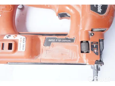 Dyckertpistol Paslode, IM50 F18, Funktionstestad.